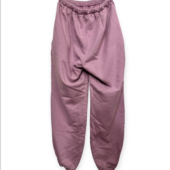 EUC Heavy Manners Mauve Jogger Pants - Picture 2 of 3